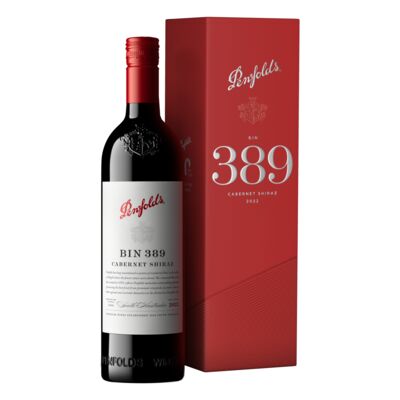 Penfolds Bin 389 Cabernet Shiraz 2022 Gift Box 750mL Each | Liquorland