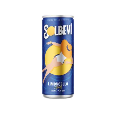 Solbevi Limoncello Spritz Can 250mL Each | Liquorland