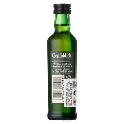Glenfiddich 12yo Single Malt Scotch Whisky 50mL Each | Liquorland