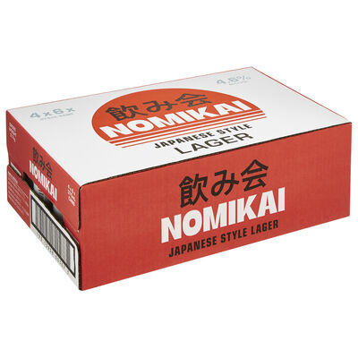 Nomikai Japanese Style Lager Can 375mL Carton 24 | Liquorland