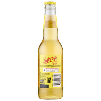Sabroso Mexican Style Lager Bottle 330mL Each | Liquorland