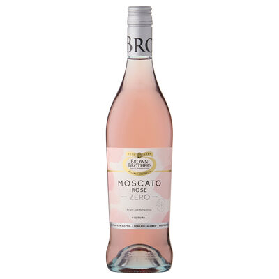 Brown Brothers Moscato Rose Zero 750mL Each | Liquorland