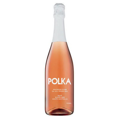 Polka De Alc Davidson Plum Sparkling Rose 750mL Each | Liquorland