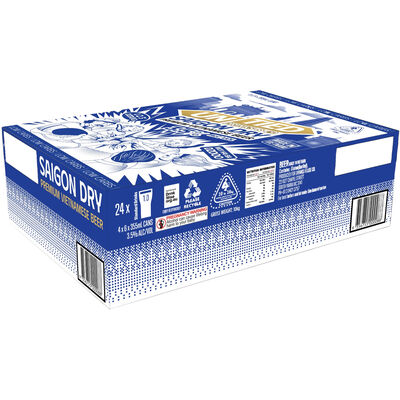 Untied Brewing Co Saigon Dry Can 355mL Carton 24 | Liquorland