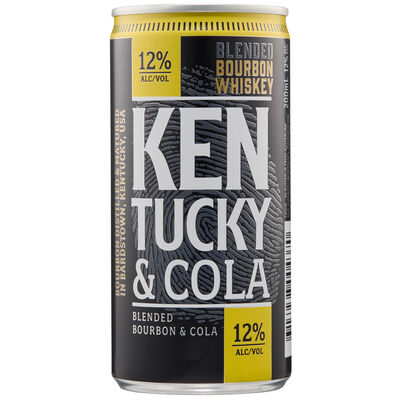 Kentucky Bourbon Cola 12 Can 200mL Each | Liquorland