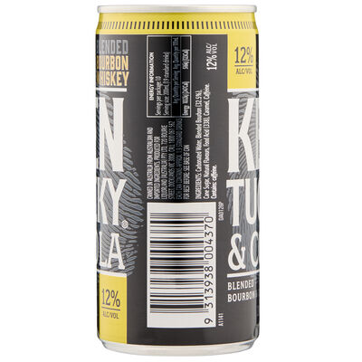 Kentucky Bourbon Cola 12 Can 200mL Each | Liquorland
