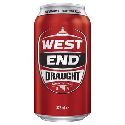 West End Draught Can 375mL Each | Liquorland
