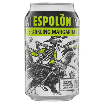 Espolon Sparkling Margarita Can 330mL Each | Liquorland