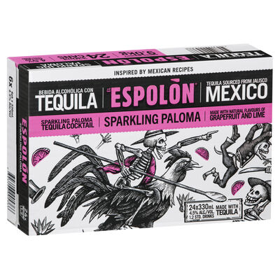 Espolon Sparkling Paloma Can 330mL Carton 24 | Liquorland
