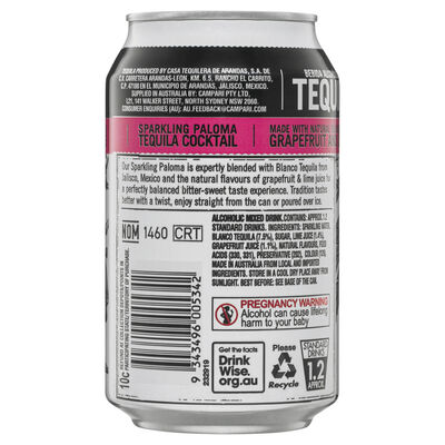 Espolon Sparkling Paloma Can 330mL Each | Liquorland