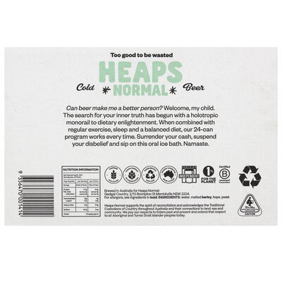 Heaps Normal Third Ipa Can 375mL Carton 24 | Liquorland
