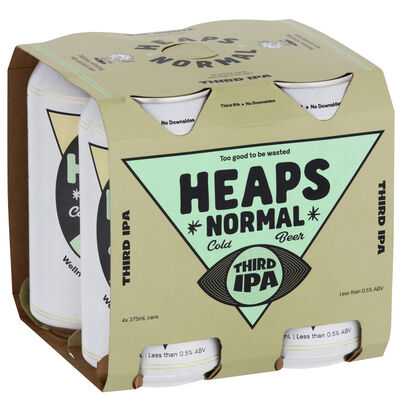 Heaps Normal Third Ipa Can 375mL Pack 4 | Liquorland