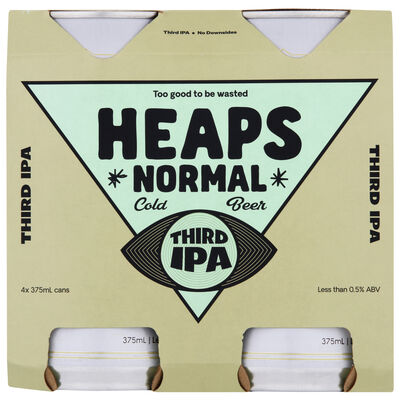 Heaps Normal Third Ipa Can 375mL Pack 4 | Liquorland
