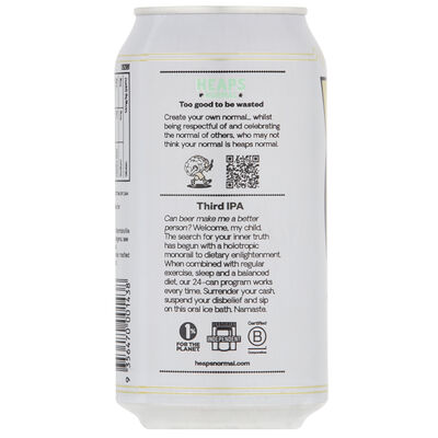 Heaps Normal Third Ipa Can 375mL Each | Liquorland