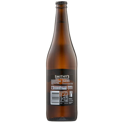 Smithy S Mid Strength Bottle 640mL Each | Liquorland