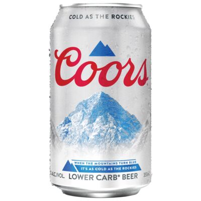 Coors Lager Cans 355mL Each | Liquorland