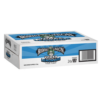 Brookvale Union Lemonade Can 330mL Carton 24 | Liquorland