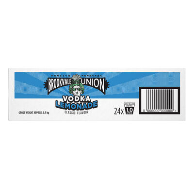 Brookvale Union Lemonade Can 330mL Carton 24 | Liquorland