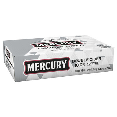 Mercury Double Cider Can 250mL Carton 24 | Liquorland