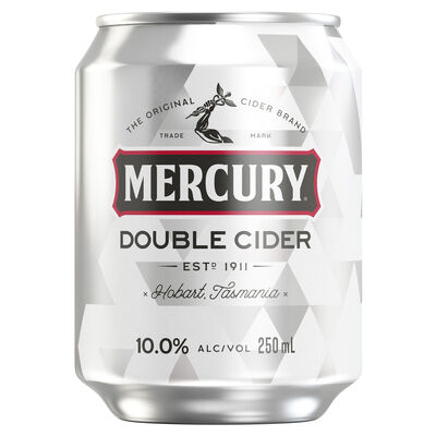 Mercury Double Cider Can 250mL Each | Liquorland