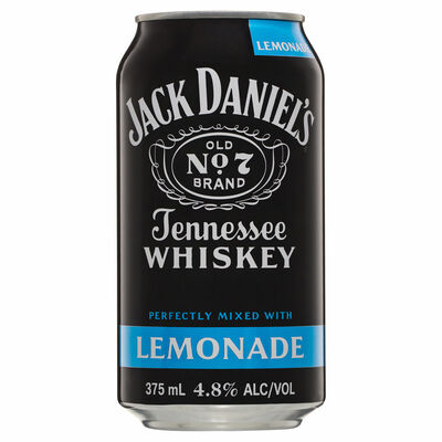 Jack Daniels Lemonade Can 375mL Each | Liquorland