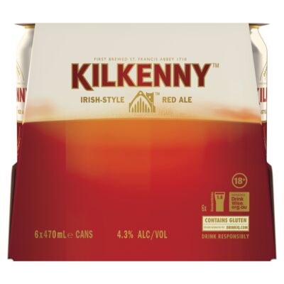 Kilkenny Can 470mL Pack 6 | Liquorland