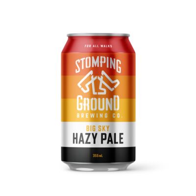 Stomping Ground Big Sky Hazy Pale Can 355mL Each | Liquorland