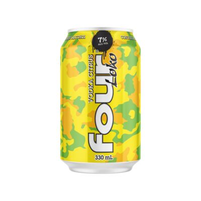 Four Loko Vodka Citrus Can 330mL Each | Liquorland