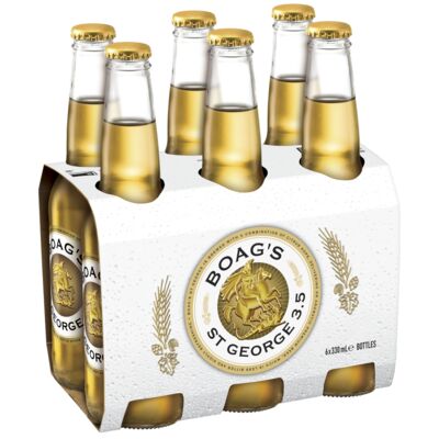 James Boags St George Mid 3 5 Bottle 330mL Pack 6 | Liquorland