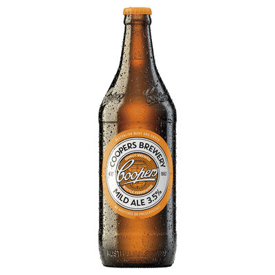 Coopers Mild 3 5 Mild Ale 750mL Each | Liquorland