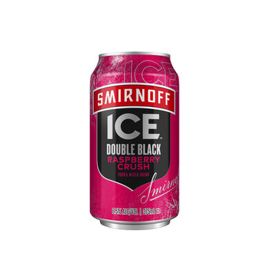 Smirnoff Ice Double Black Raspberry 6 5 Can 375mL Pack 4 | Liquorland