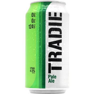 Tradie Zero Carb Pale Ale Can 375mL Each | Liquorland