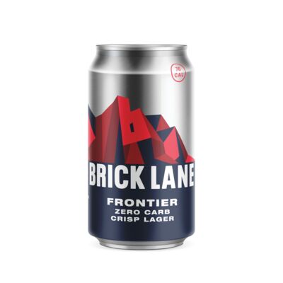 Brick Lane Frontier Crisp Lager Can 355mL Each | Liquorland