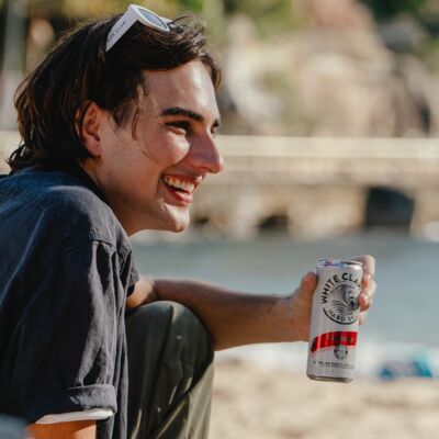 White Claw Raspberry Can 330mL Carton 24 | Liquorland