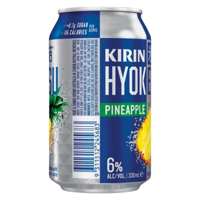 Kirin Hyoketsu Pineapple Can 330mL Each | Liquorland