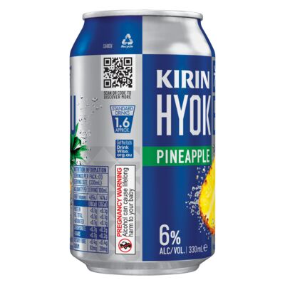 Kirin Hyoketsu Pineapple Can 330mL Each | Liquorland