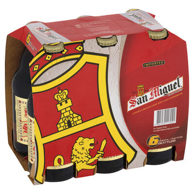 San Miguel Pale Pilsen Bottle 330mL Pack 6 | Liquorland