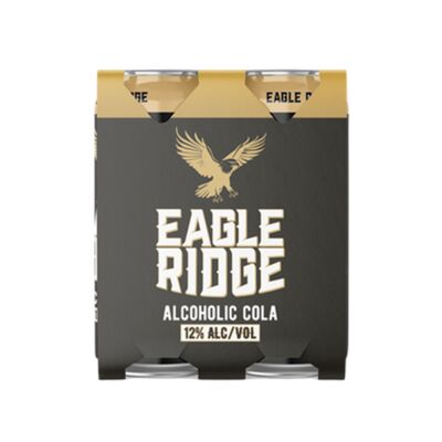 Eagle Ridge Alcoholic Cola Can 200mL Pack 4 | Liquorland