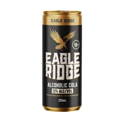 Eagle Ridge Alcoholic Cola Can 200mL Each | Liquorland