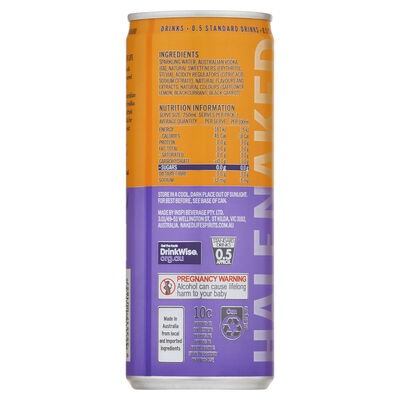 Half Naked Vodka Passionfruit Can 250mL Each | Liquorland