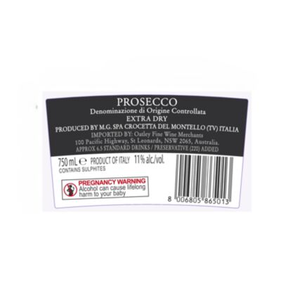 Il Fiore Prosecco Doc 750mL Each | Liquorland