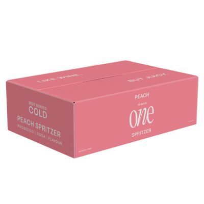 Tempus One Peach 330mL Carton 24 | Liquorland