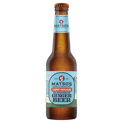Matso S Low Sugar Ginger Beer Bottle 330mL Each | Liquorland
