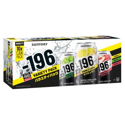  196 Mixed Pack Can 330mL 10pk Pack 10 | Liquorland