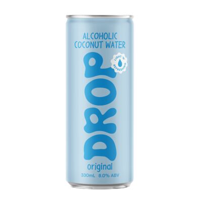 Drop Alcoholic Coconut Water Can 330mL Carton 24 | Liquorland