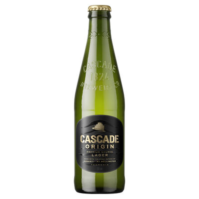 Cascade Origin Premium Source Lager Bottle 375mL Each | Liquorland