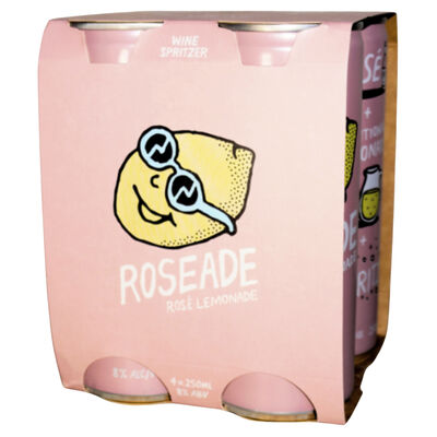 Roseade Can 250mL Pack 4 | Liquorland