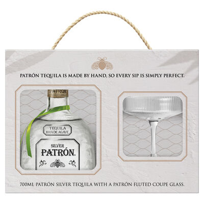 Patron Silver Margarita Gift Pack 700mL Each | Liquorland