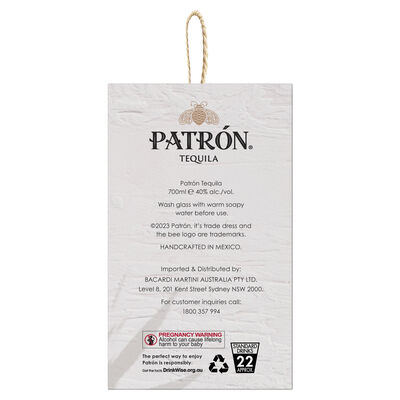 Patron Silver Margarita Gift Pack 700mL Each | Liquorland