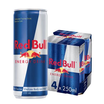 Red Bull Drink Energy 250mL Pack 4 | Liquorland